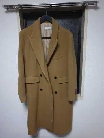 캐시미어 체스터 코트 카멜 2XL 남성용 아우터