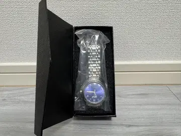 LIGE 파랑 스테인리스 스틸 비즈니스 손목시계 방수