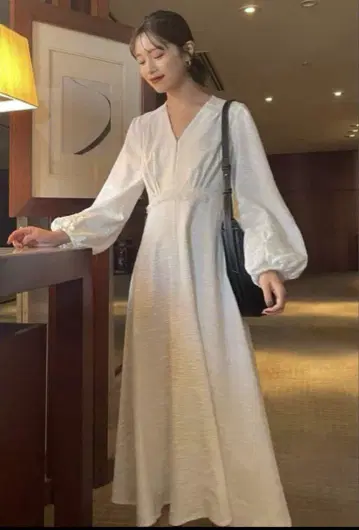 L'Or Fringe Slub 트위드 Dress 로르 블랙