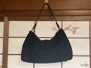 게라르디니 로고 퀼팅 핸드백