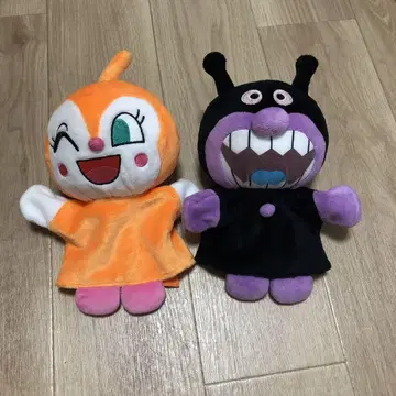 핸드 퍼펫 손인형 S 세균맨 봉제 인형 짤랑이