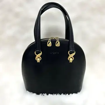 UNGARO 웅가로 핸드백 소가죽 일본제 백 포멀 블랙