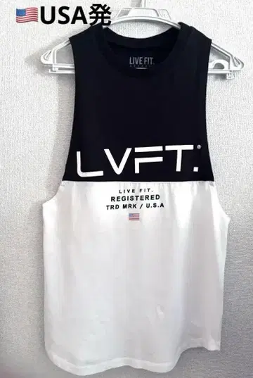 LIVEFIT 트레이닝 탱크탑 근력 운동/피트니스/러닝