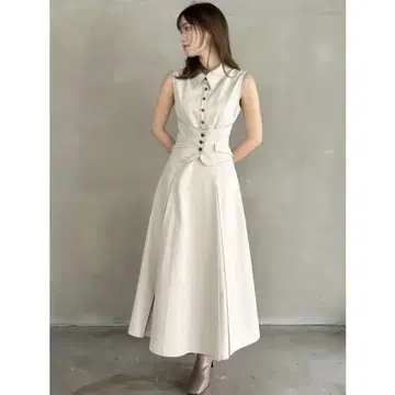 [미개봉 새상품] dazzlin 베스트 코르셋 레이스업 원피스