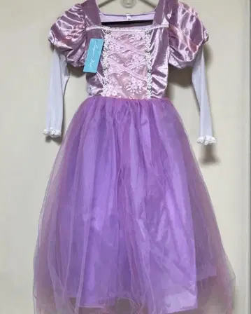 라푼젤 드레스 세트 130cm