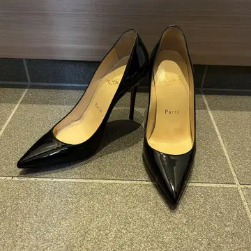 Christian Louboutin 블랙 하이힐 스틸레토