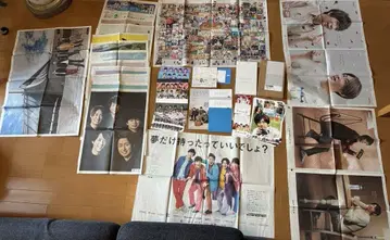 ARASHI 아라시 컬렉션 뉴스레터 신문 광고 플라이어 티켓 스와로 외