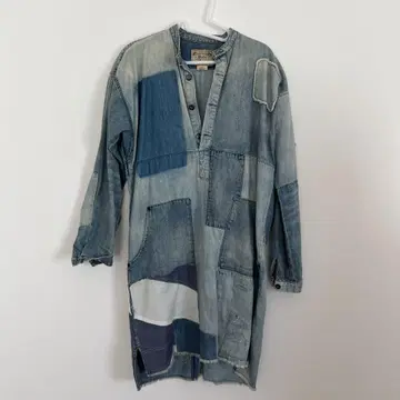 Polo Ralph Lauren 데님 패치워크 원피스