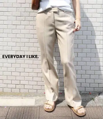 Deuxieme Classe 슬림 플레어 팬츠