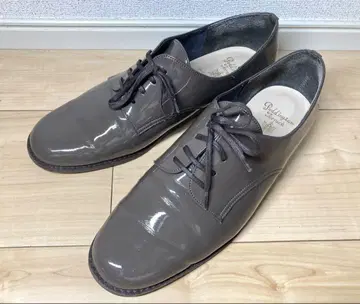 마레마레 여성용 에나멜 레이스업 슈즈 그레이 25.0cm