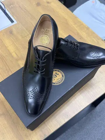 CHEANEY 블랙 드레스 신발