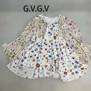 [ G.V.G.V ] 튜닉 올 패턴 스키퍼 시어