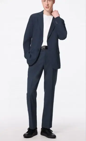 GU 수트 셋업 네이비 L 자켓