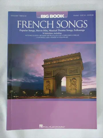 The Big Book of French Songs 프렌치 송스