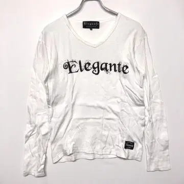 Elegante Vanquish 네오 그런지 구제 로고 프린트 롱T