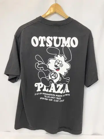 Otsumo Plaza VERDY 블랙 T셔츠 (사이즈 L)
