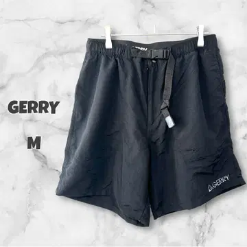 [새상품급] GERRY 블랙 숏팬츠 벨트 포함 물/육상 겸용 나일론