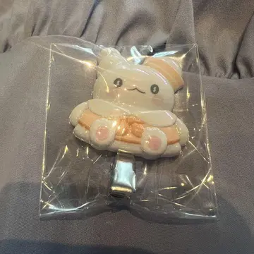산리오 세일러 카라 디자인 시크릿 앞머리 클립 하나마루 오바케