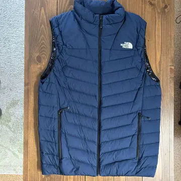 THE NORTH FACE 네이비 다운 베스트 M