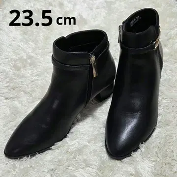 힐미 사이드고어 사이드지퍼 블랙 골드 버클 23.5