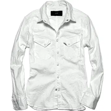 정가 5.5만 AKM STRETCH DENIM 웨스턴 스냅 셔츠 M