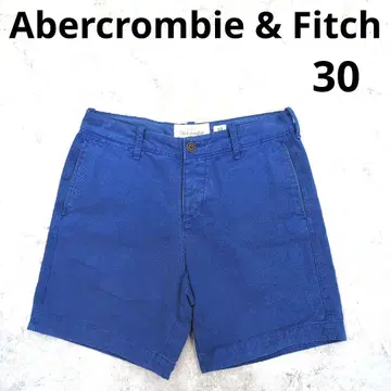 233 Abercrombie & Fitch 블루 숏팬츠 30