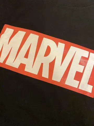 MARVEL 티셔츠 블랙 새상품급