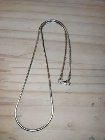 Vintage.SILVER925.스네이크 체인.금