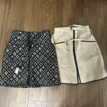 릴리 브라운 스커트 (바지)