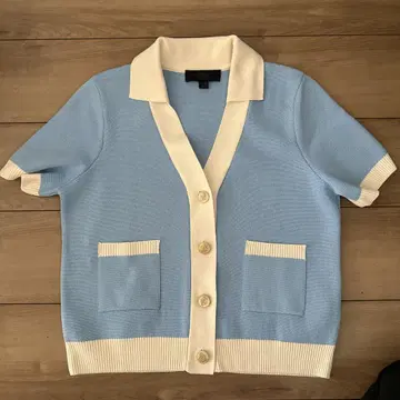 ZARA 스카이 블루 가디건 M