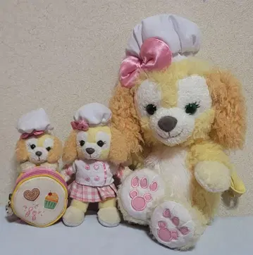도쿄 디즈니 리조트 쿠키안 봉제 인형 배지 참