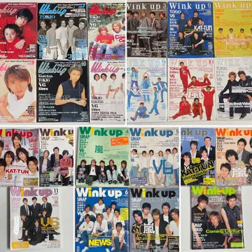 WinkUp 윙크업 1999~2006년 불균일 총 22권 세트 + 덤