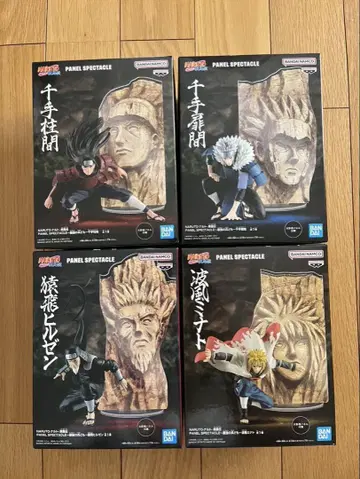 NARUTO 질풍전 PANEL SPEATACLE 호카게 피규어 4종