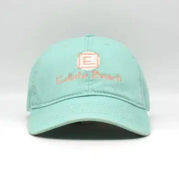 Edisto Beach 에디스토 비치 자수 캡 구제 수베니어