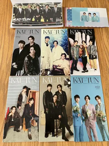 (291) KAT-TUN 회보지 18권 생일 카드 2024