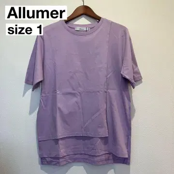 Allumer 알뤼메르 반팔 티셔츠 디자인 티셔츠 새상품