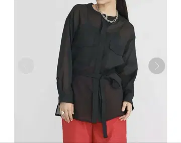 야마다야 Aga 시어 포켓 셔츠
