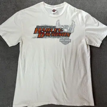 Harley-Davidson 티셔츠 화이트