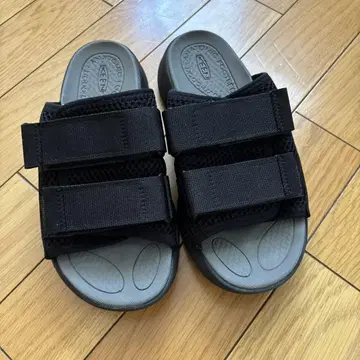 KEEN elle sport slide 블랙 샌들 23cm