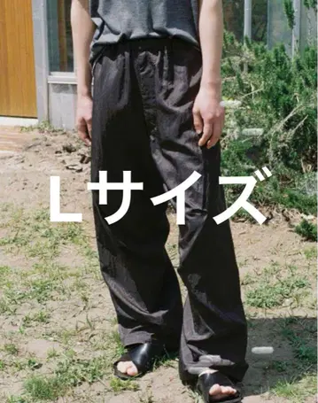 [ Lidnm ] SILK NYLON LUFT 3D FIELD PANTS
