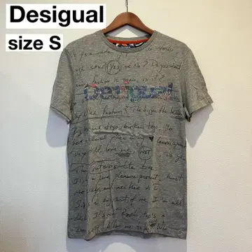 Desigual 데시구알 프린트 티셔츠 반팔 S 미사용 새상품