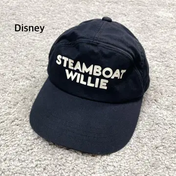 [Disney] 디즈니 캡 자수 원포인트 블랙