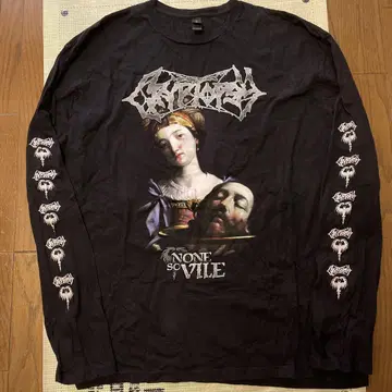 Cryptopsy NoneSoVile 롱 T셔츠
