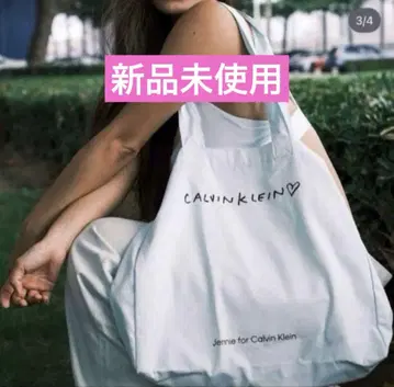 [미사용 새상품] Calvin Klein 토트백 Jennie 콜라보