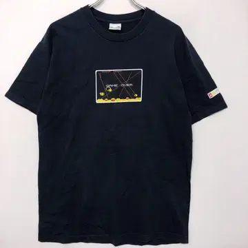 USA 90's 00's 구제 의류 게임 오버 그래픽 티셔츠
