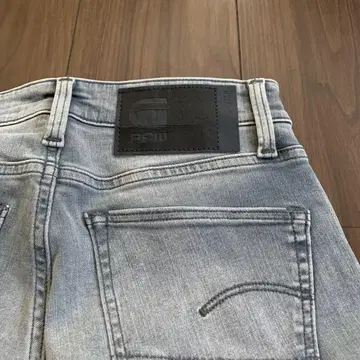 G-Star RAW 스키니 데님 남성용 그레이