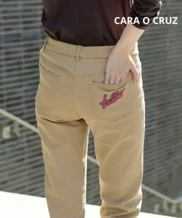 새상품급 레리안 Cara O Cruz 허리 신축 캐주얼 팬츠