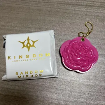 KINGDOM RANDOM MIRROR 핑크 키링 이와타 타카노리
