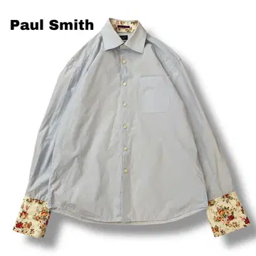 [ Paul Smith ] 이탈리아제 플라워 라이닝 셔츠 42