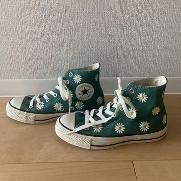 컨버스 올스타 데이지 플라워 그린 24cm